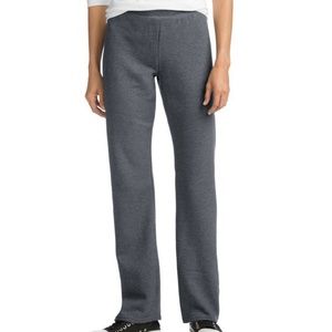 NWT Hanes Open-Leg Fleece Sweatpants Sz Medium